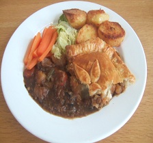 Beef and Vegetable Pie