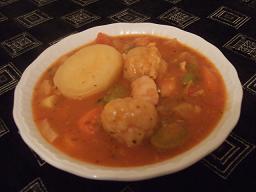 Chicken Stew with Dumplings