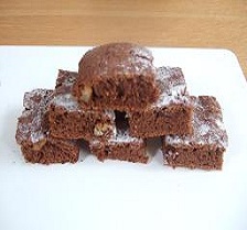 Light Chocolate Brownies