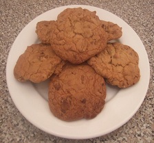 Chocolate & Walnut Cookies