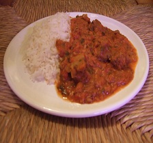 Lamb Balti With Potato