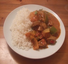 Lamb Jalfrezi with Potato