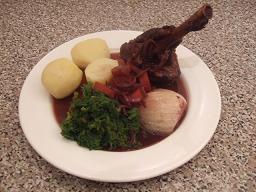 Drunken Lamb Shanks