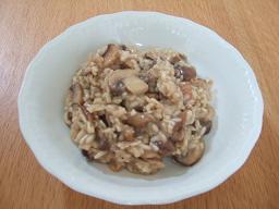 Oven Baked Mushroom Risotto